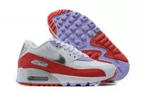 nike air max 90 youth gs femme red white